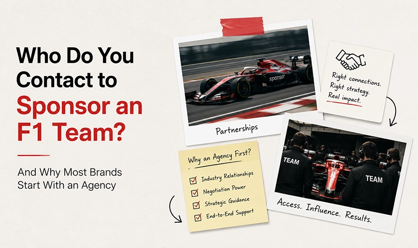 How Brands Secure Formula 1 Team Sponsorships